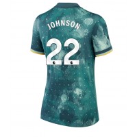 Tottenham Hotspur Brennan Johnson #22 Tredjeställ Dam 2024-25 Kortärmad